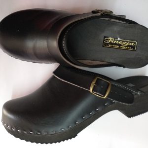 16 DREWNIAKI KLAPKI MĘSKIE SKÓRA NATURALNA