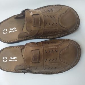 316 KLAPKI MĘSKIE SKÓRA NATURALNA