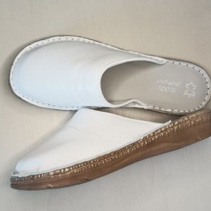 291 KLAPKI SKÓRZANE DAMSKIE SKÓRA NATURALNA