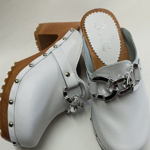 326 KLAPKI DREWNIAKI ELEGANCKIE ŁAŃCUCH SŁUPEK