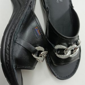 109 KLAPKI SKÓRZANE KOTURN SKÓRA NATURALNA